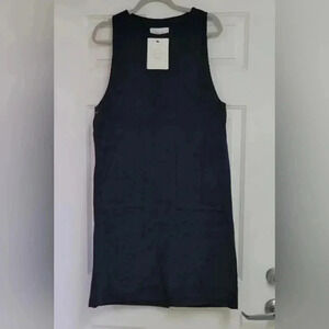 Olive Clothing Pocket Point Mini Dress, Blue